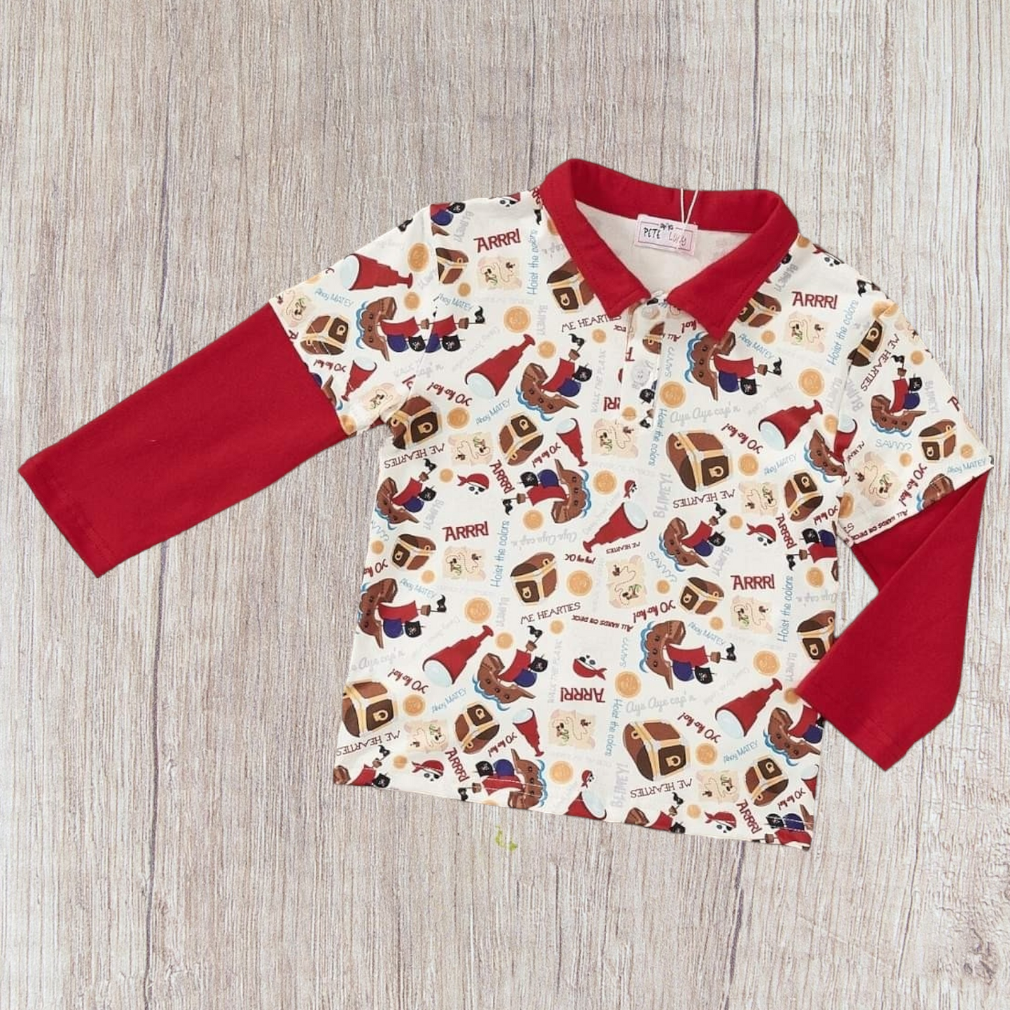 Buried Treasure Boy Top
