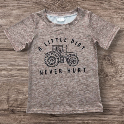 Brown Tractor Top