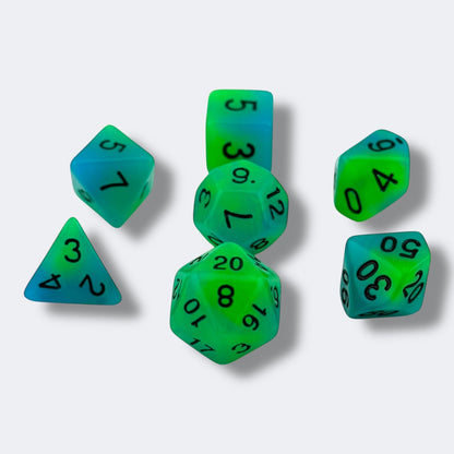 Enchanted Grotto Dice set