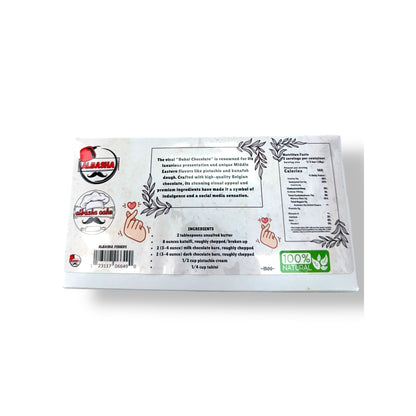 Dubai Chocolate - Exquisite Kunafeh Pistachio Chocolate - Rich Creamy Indulgence with Exotic Flavor