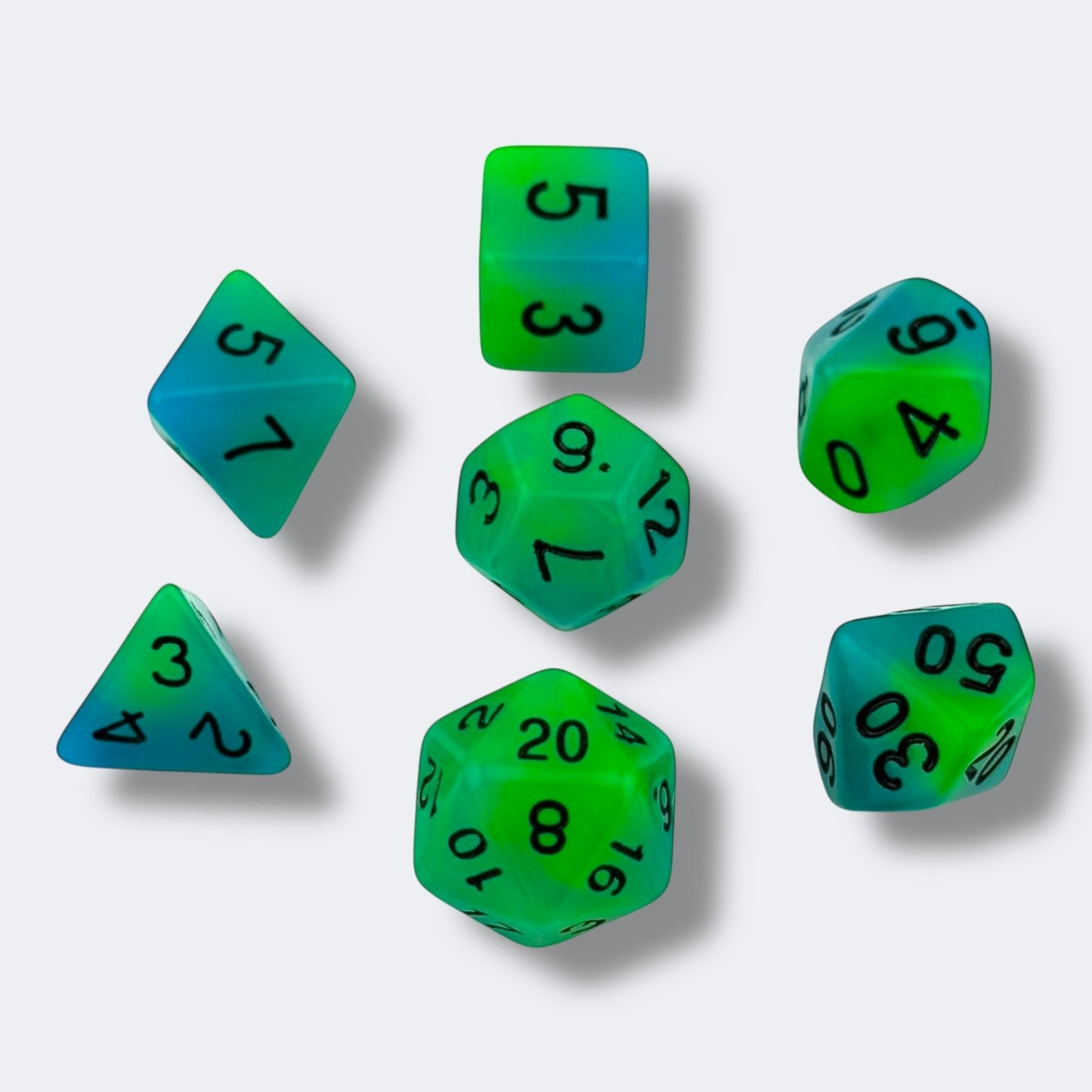 Enchanted Grotto Dice set