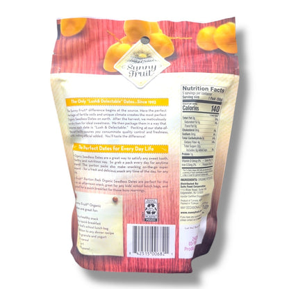 Premium Organic Pitted Dates - Sweet, Healthy Snack Rich in Fiber and Nutrients by Sunny Fruit