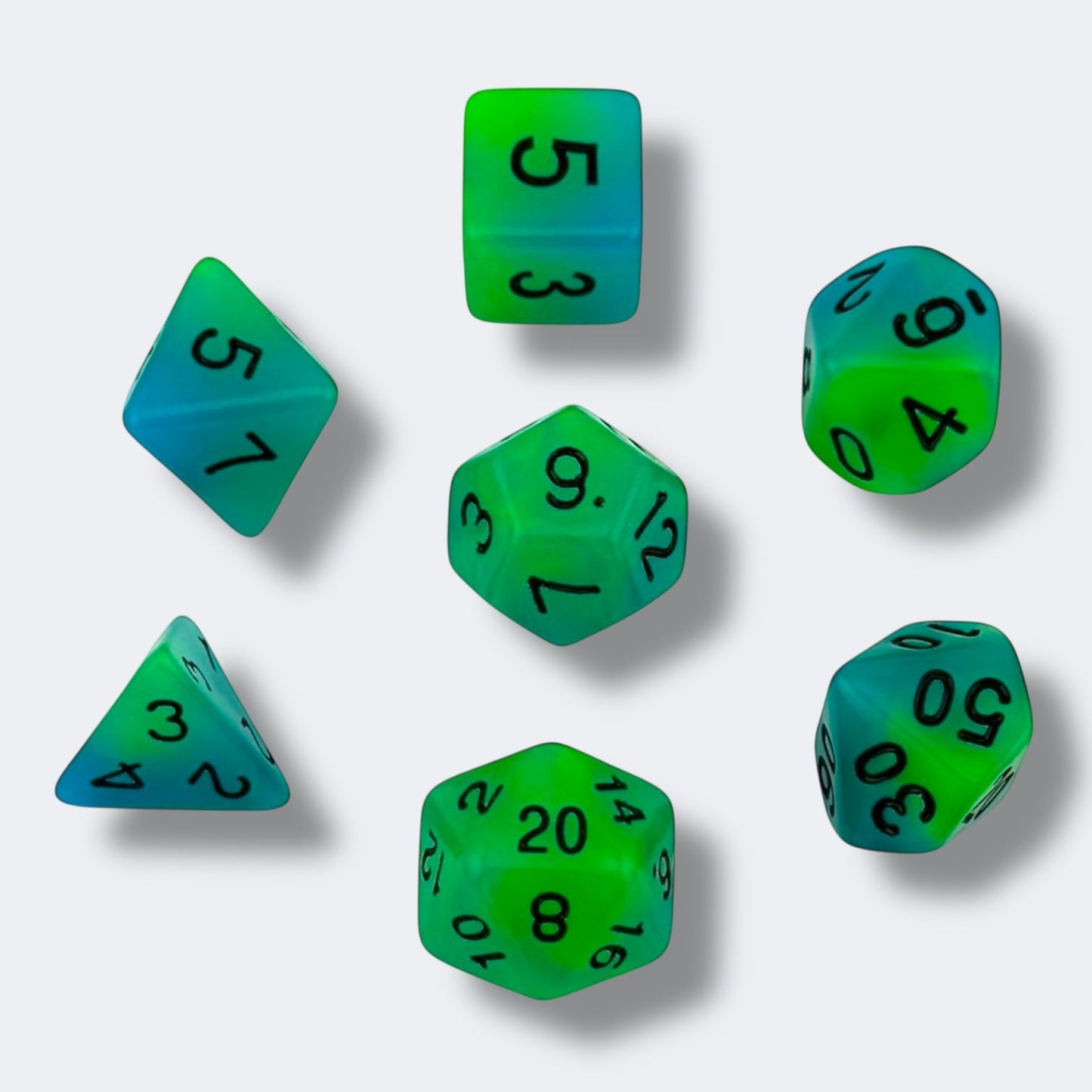 Enchanted Grotto Dice set