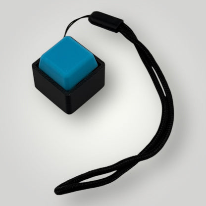 1 Mechanical Keyboard Fidget Clicker Toy Keychain