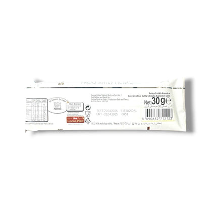 Crispy Pistachio Wafer Coated In Nestle Damak White Chocolate – 30g Delight