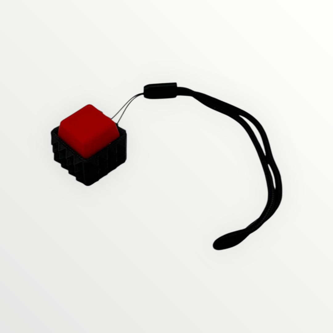 1 Spiky Mechanical Keyboard Fidget Toy Keychain