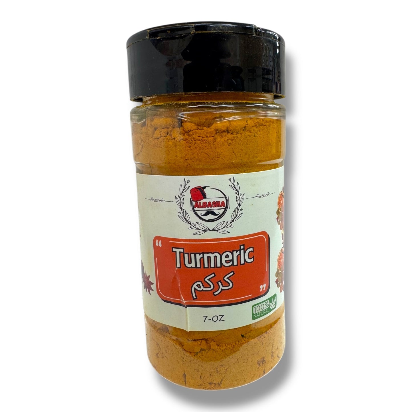 Premium Albasha Turmeric Powder - 100% Organic, Freshly Ground, Rich in Curcumin for Health Benefits