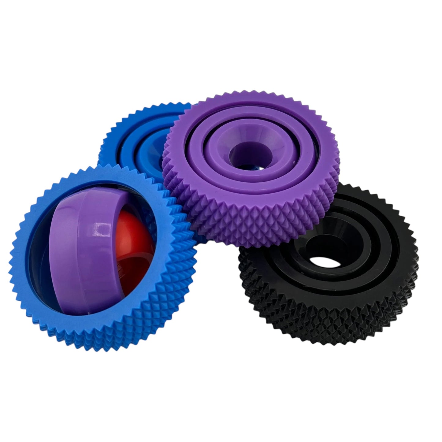Textured Gyro Fidget Spinner - Durable
