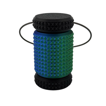 Dual Color PrismaRoll - Textured Sensory Keychain Fidget