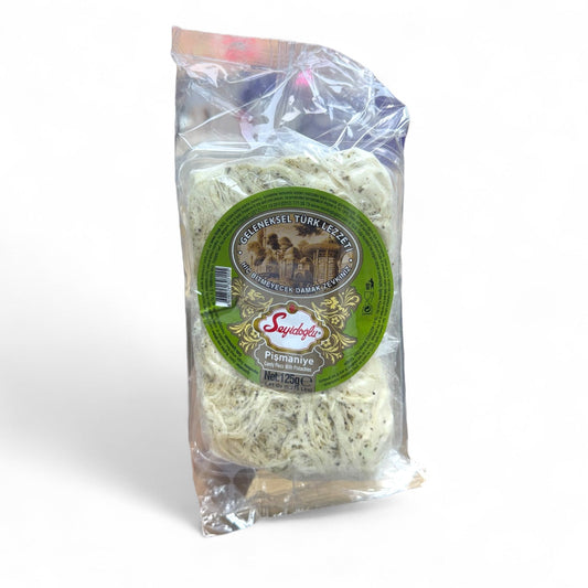 Seyidoğlu 125g Pistachio Candy Floss - Traditional Turkish Pişmaniye Delight