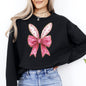 Pink Coquette, Rabbit Ears, Easter, Bunny, Jesus, Rabbit, Holiday Sweatshirt