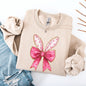 Pink Coquette, Rabbit Ears, Easter, Bunny, Jesus, Rabbit, Holiday Sweatshirt