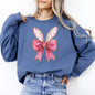 Pink Coquette, Rabbit Ears, Easter, Bunny, Jesus, Rabbit, Holiday Sweatshirt
