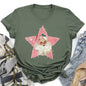 Pink Star Retro Santa, Christmas, Vintage Super Soft Tees