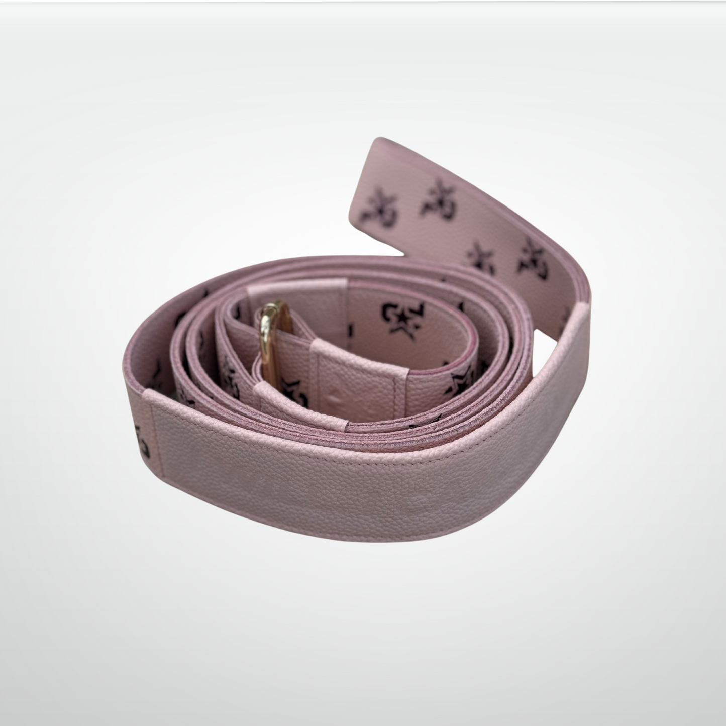 I AM Leather Monogram Yoga Strap