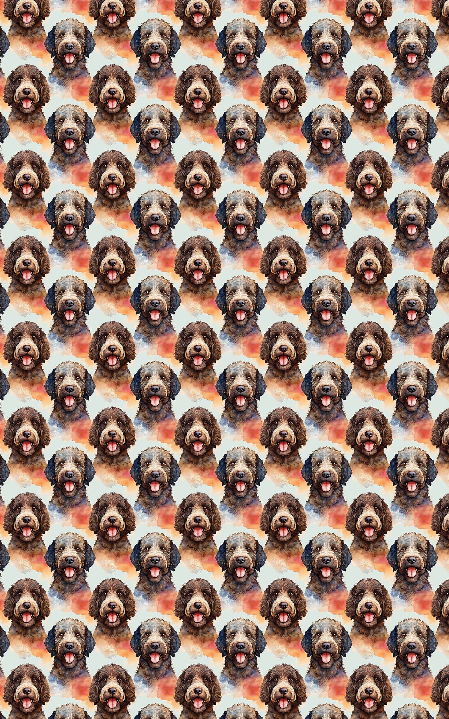 Snuggly Portuguese Water Dog