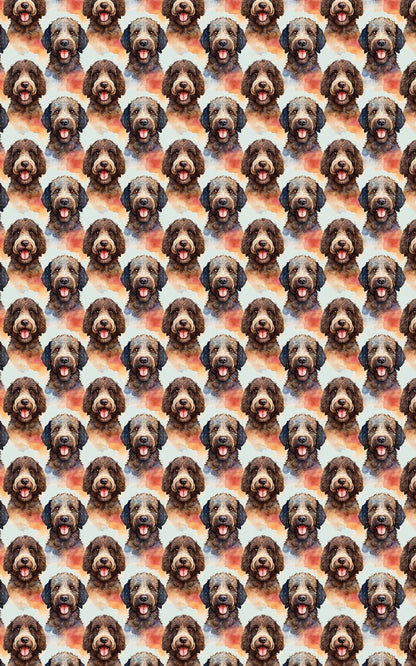 Snuggly Portuguese Water Dog