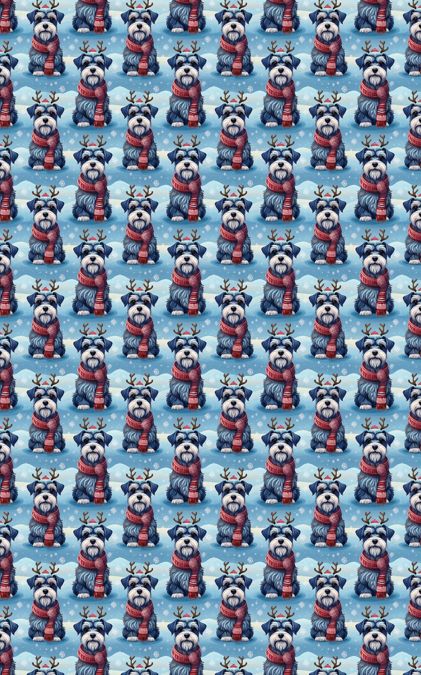 Scarved Schnauzer Cheer