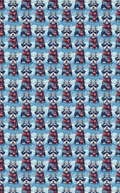 Scarved Schnauzer Cheer