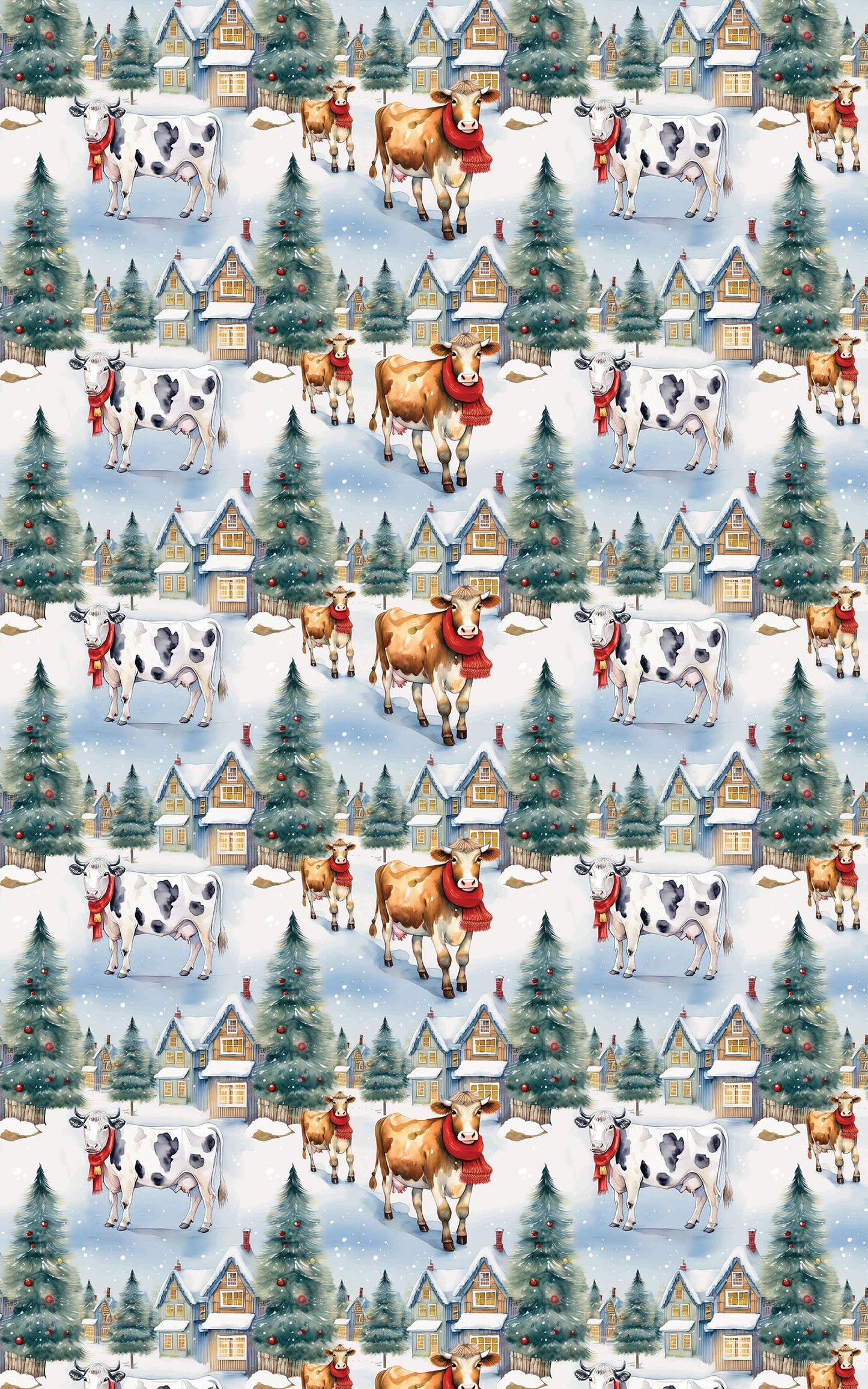 Tinsel Town Cows