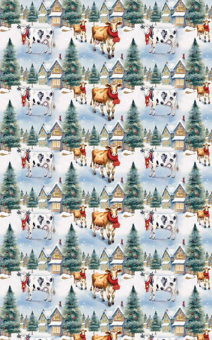 Tinsel Town Cows