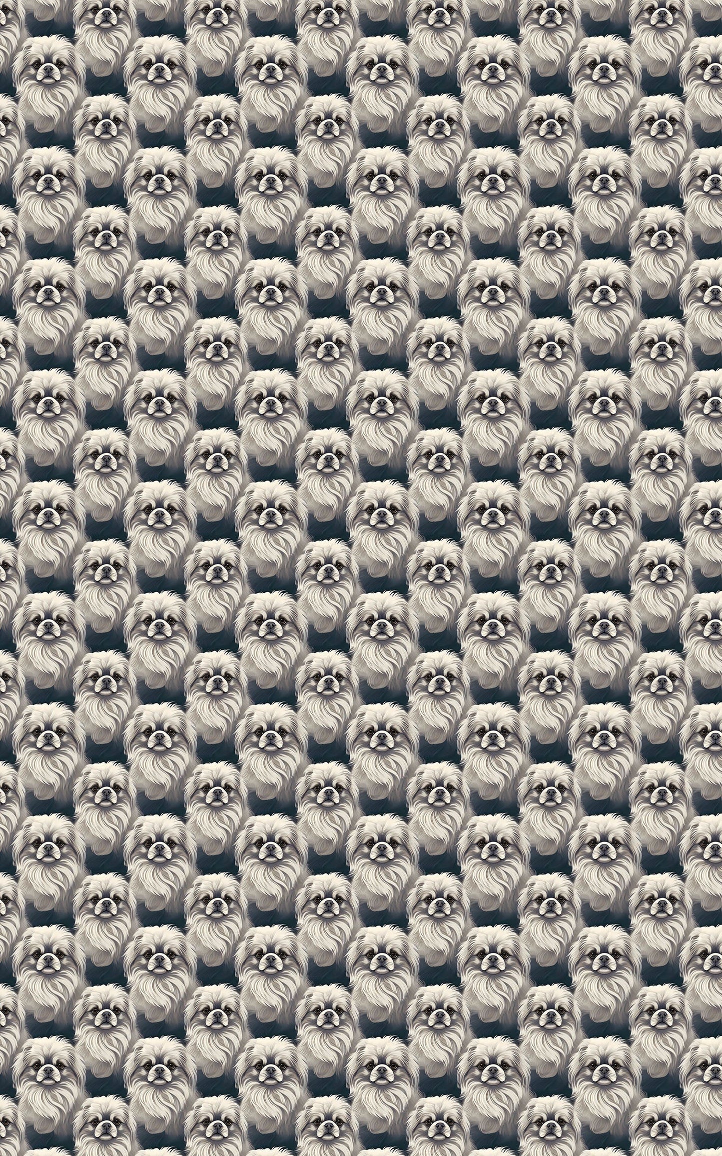 Pekingese Puffs & Patterns