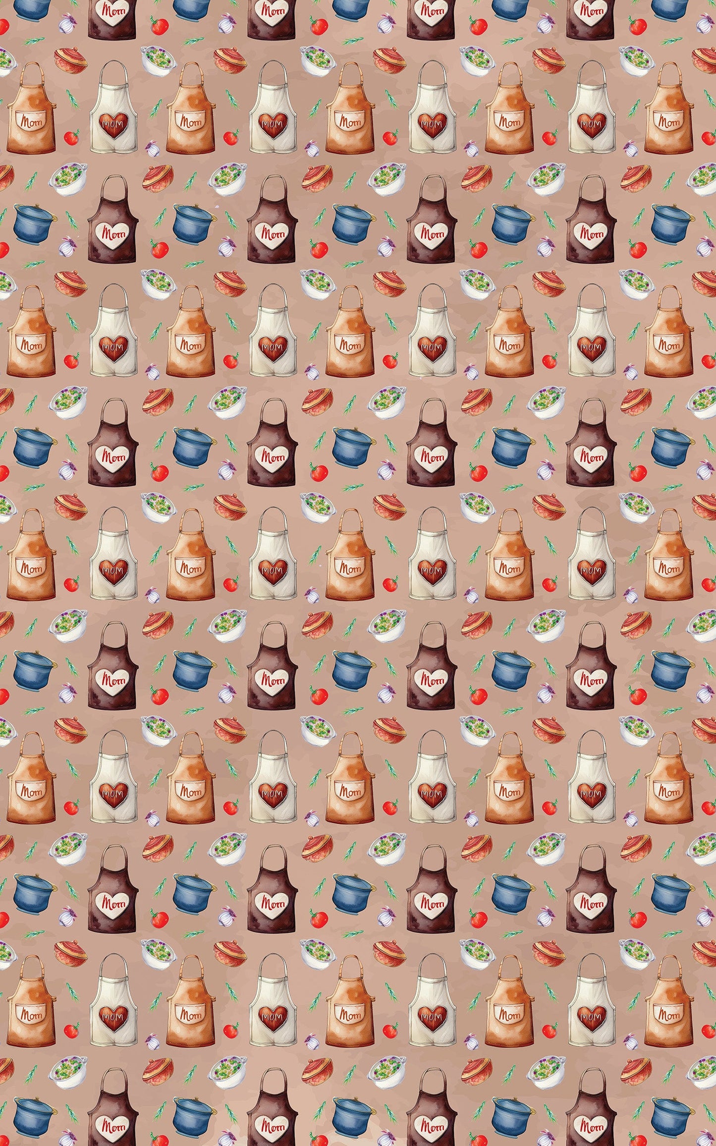 Mom's Apron - Brown