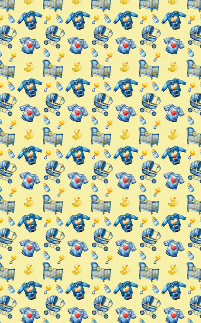 I Love Mom - Yellow