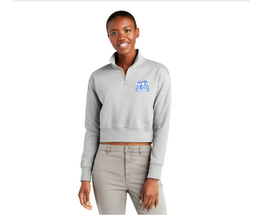 Customizable: Girly Book Club Half Zip