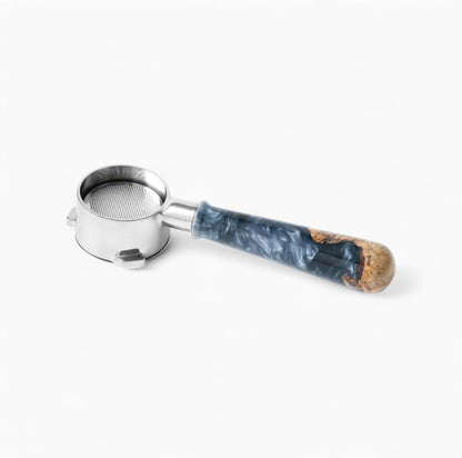 Walnut & Resin Handle Bottomless Portafilter