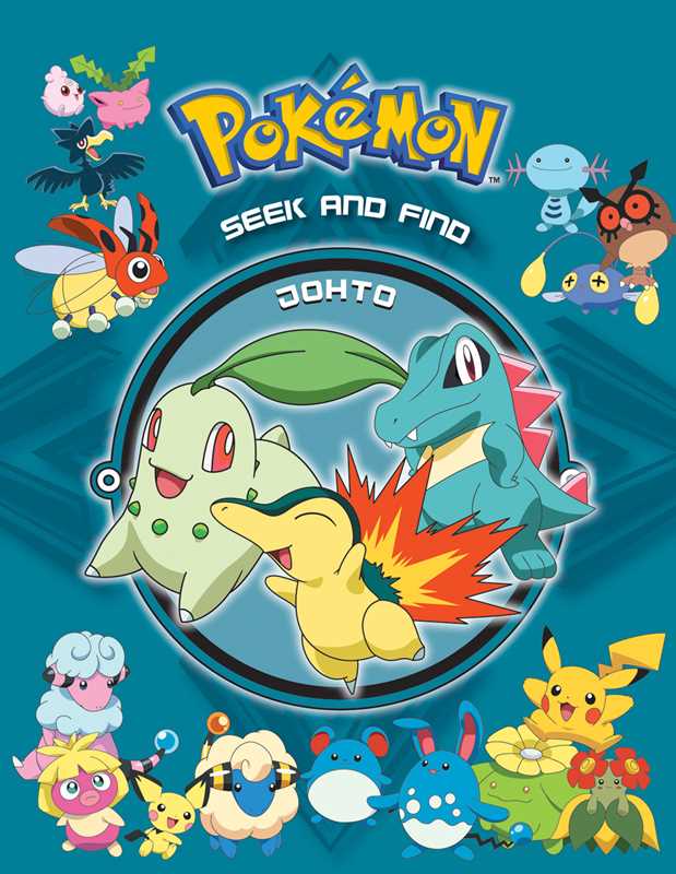 Pokémon Seek and Find: Johto – Hardcover