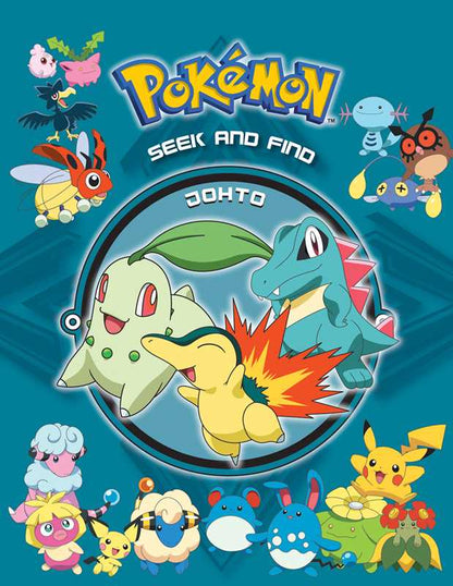 Pokémon Seek and Find: Johto – Hardcover