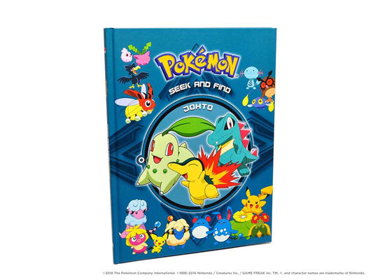 Pokémon Seek and Find: Johto – Hardcover