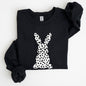 Polka Dot Easter Bunny, Dalmatian Print, Trend, Pattern Sweatshirt