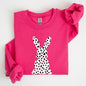 Polka Dot Easter Bunny, Dalmatian Print, Trend, Pattern Sweatshirt
