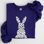 Polka Dot Easter Bunny, Dalmatian Print, Trend, Pattern Sweatshirt