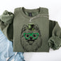 Pomeranian, Adorable Dog, St Patrick's Day, Lucky, Irish Sweatshirt