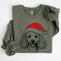 Poodle, Santa, Dog, Christmas, Dog Lover, Pet Sweatshirt