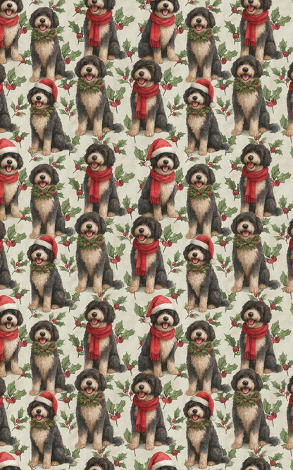 Portuguese Water Dog Holiday