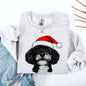 Portuguese Water Dog, Santa, Dog, Christmas, Dog Lover, Pet Sweatshirt