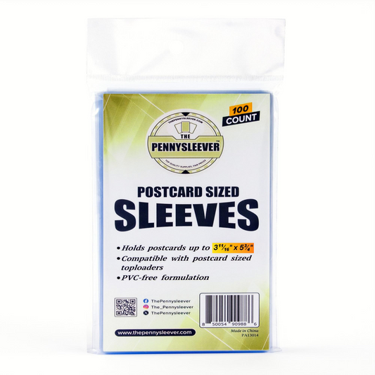 Postcard Sized Sleeves (100 count)