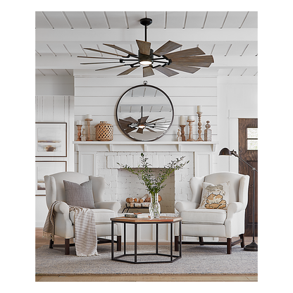 Prairie 62" LED Ceiling Fan