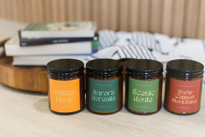 Cardamom Candle: Aurora Borealis Candle