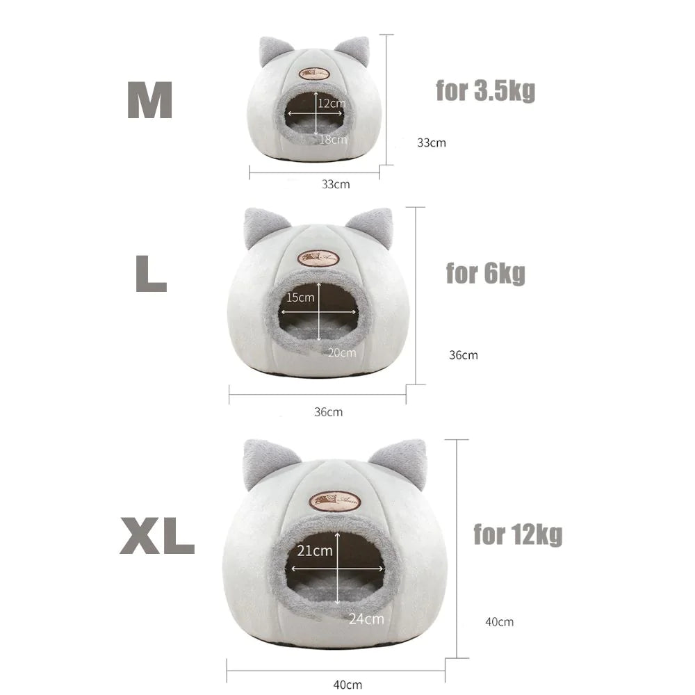 Cozy 2-In-1 Pet House Bed | Family Pet | Kitchen + Metal