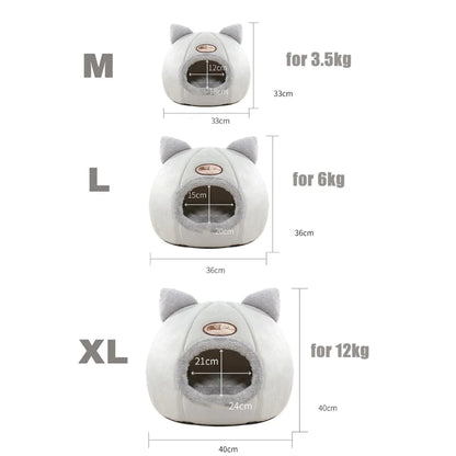Cozy 2-In-1 Pet House Bed | Family Pet | Kitchen + Metal