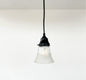 Delicate Frost and Clear Square/Cross Glass Wall Sconce/Pendant Light