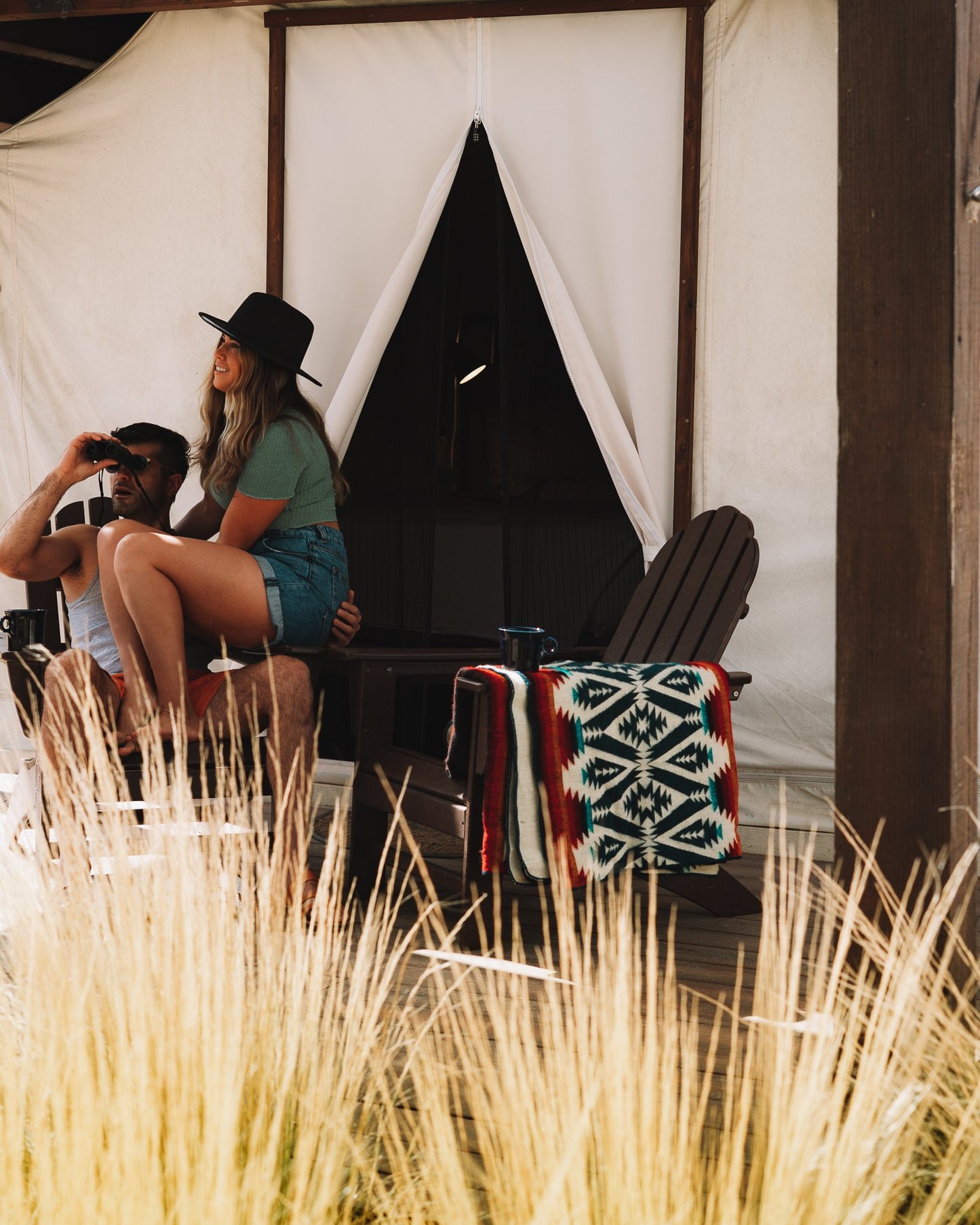 Quichua Blanket - Campfire | Kitchen + Metal