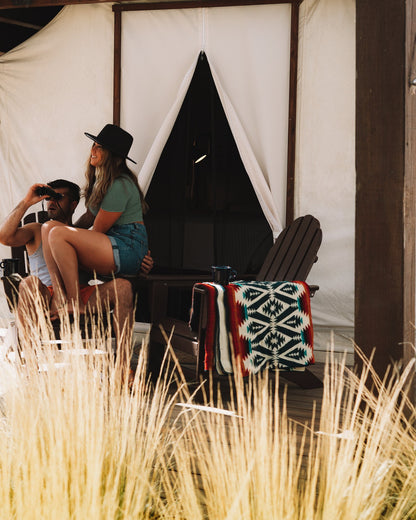 Quichua Blanket - Campfire | Kitchen + Metal