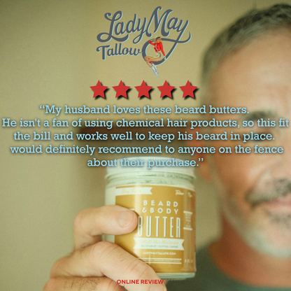 Bay Rum | Tallow Beard + Body Butter for Men