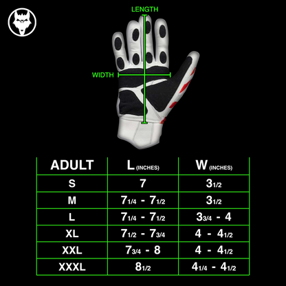 Howler Blue Batting Gloves